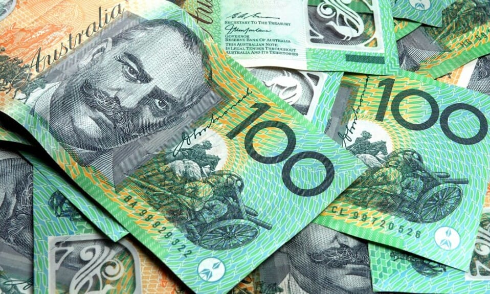 De Australische dollar, sparen en opnemen in 2024
